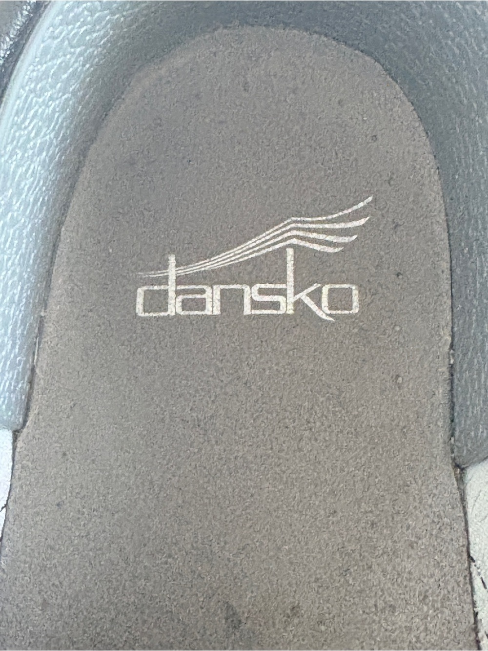Dansko Black Leather Slip-On Clogs - Picture 4 of 4